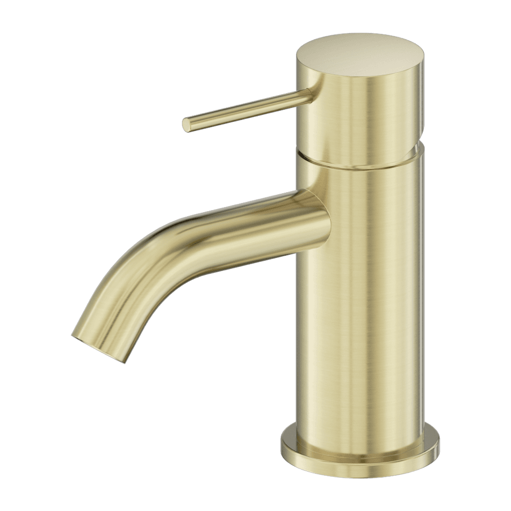 Nero Mecca Mini Basin Mixer Brushed Gold NR221901FBG