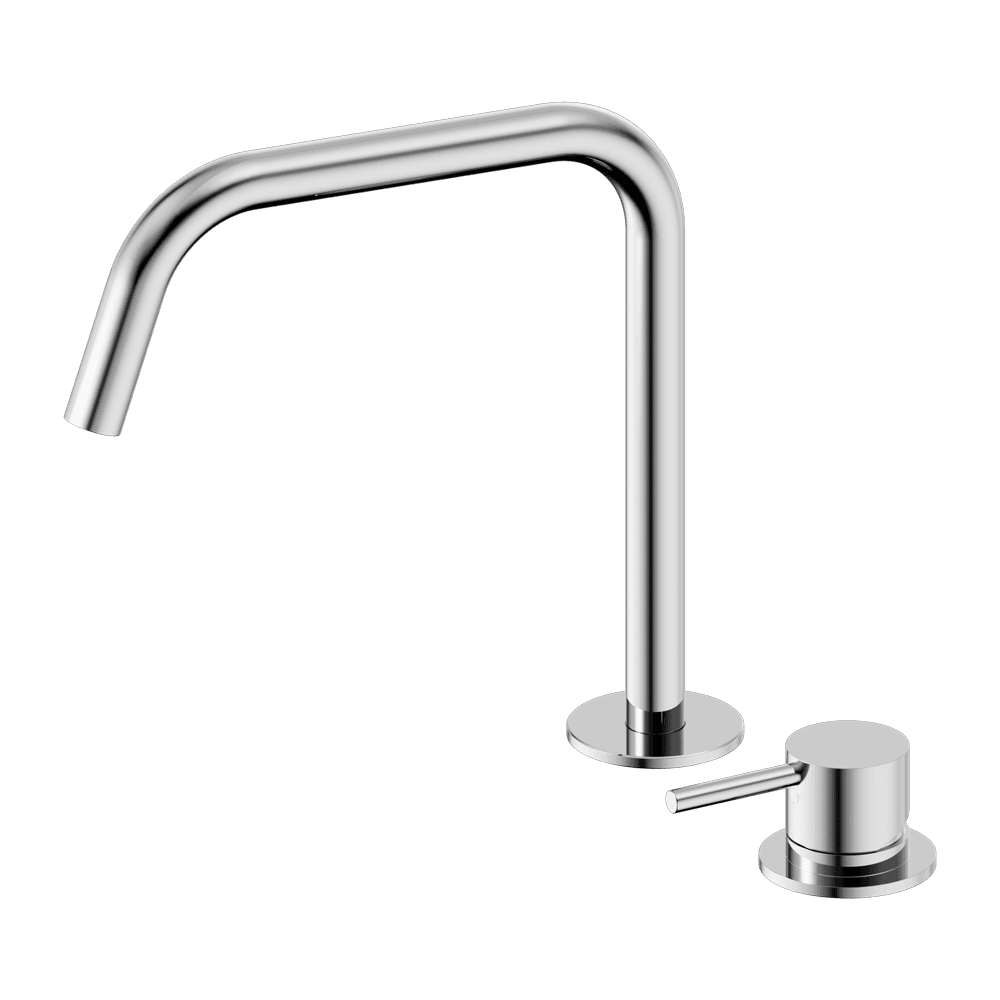 Nero Mecca Hob Kitchen/Bath Mixer Set Edge Ii Spout Chrome NR221901MCH