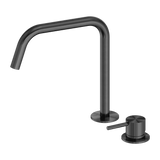 Nero Mecca Hob Kitchen/Bath Mixer Set Edge Ii Spout Gunmetal NR221901MGM