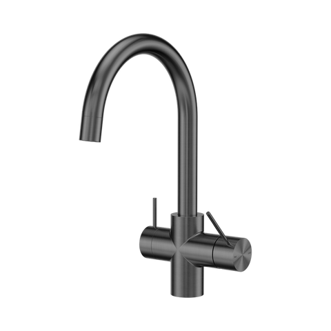 Nero Mecca 3 Way Filtered Mixer Tap Gunmetal NR221907EGM