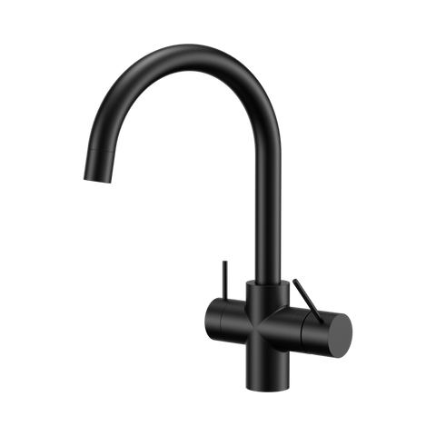 Nero Mecca 3 Way Filtered Mixer Tap Matte Black NR221907EMB