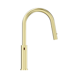 Nero Mecca Sensor Pull Out Sink Mixer Vegie Spray Function Brushed Gold NR221908ABG