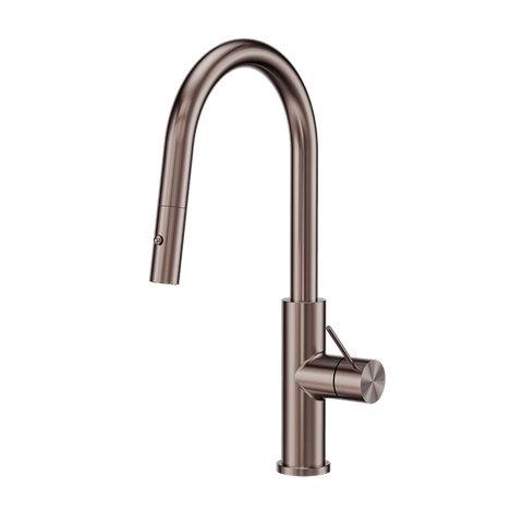 Nero Mecca Sensor Pull Out Sink Mixer Vegie Spray Function Brushed Bronze NR221908ABZ