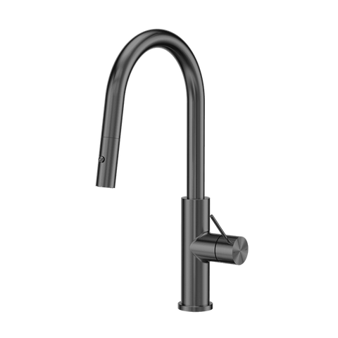 Nero Mecca Sensor Pull Out Sink Mixer Vegie Spray Function Gunmetal NR221908AGM