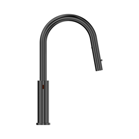 Nero Mecca Sensor Pull Out Sink Mixer Vegie Spray Function Gunmetal NR221908AGM