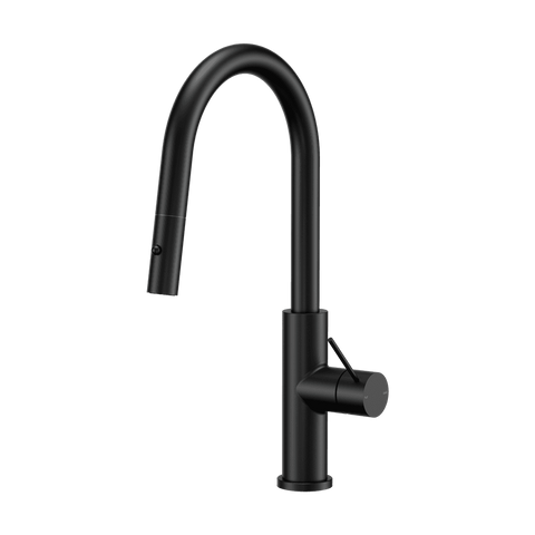 Nero Mecca Sensor Pull Out Sink Mixer Vegie Spray Function Matte Black NR221908AMB