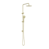 Nero Dolce 2 Twin Shower Set 250mm Overhead Single Function Hand Set Brushed Gold NR232105GBG