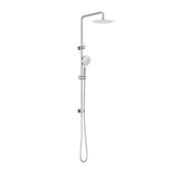Nero Dolce 2 Twin Shower Set 250mm Overhead Single Function Hand Set Brushed Nickel NR232105GBN