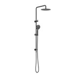 Nero Dolce 2 Twin Shower Set 250mm Overhead Single Function Hand Set Gunmetal NR232105GGM