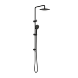 Nero Dolce 2 Twin Shower Set 250mm Overhead Single Function Hand Set Matte Black NR232105GMB