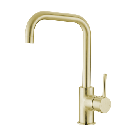 Nero Dolce Kitchen Mixer Square Shape Brushed Gold NR250806GM