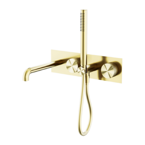 Nero Opal Progressive Shower System 250mm Trim Kit Only Brushed Gold NR252003A250TBG