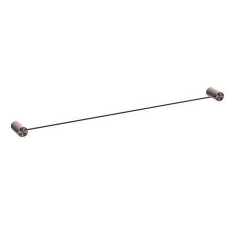 Nero Opal Single Towel Rail 800mm Brushed Bronze NR2530BZ