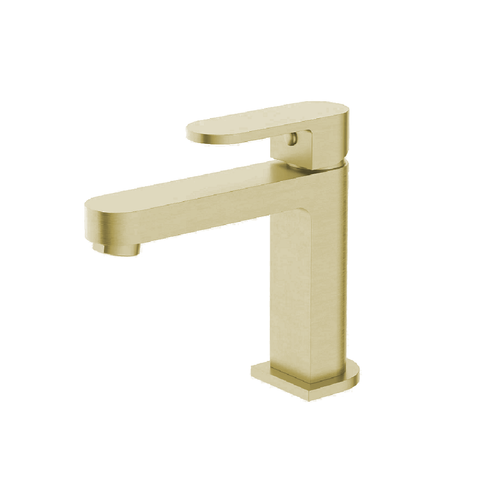 Nero Ecco Basin Mixer Brushed Gold NR301301BG