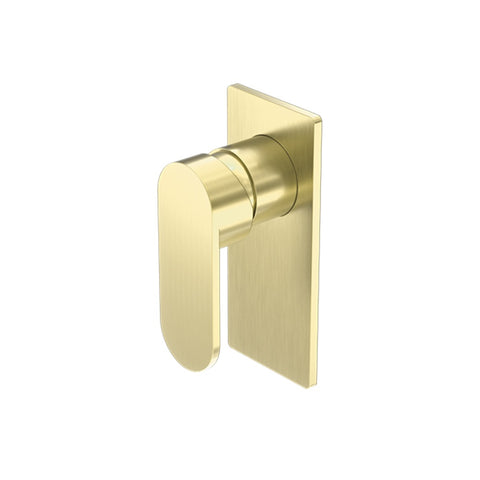 Amelie Royale Wall Mixer Paddle Brushed (Full Kit) Gold BDO301311BG