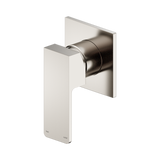 Nero Celia Shower Mixer Uni Body Square Plate Brushed Nickel NR301511BN