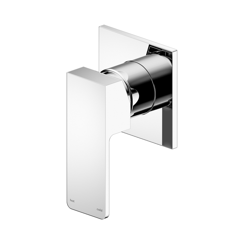 Nero Celia Shower Mixer Uni Body Square Plate Chrome NR301511CH