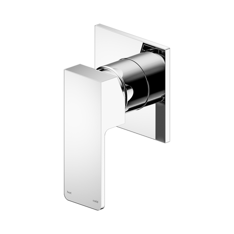 Nero Celia Shower Mixer Uni Body Square Plate Chrome NR301511CH