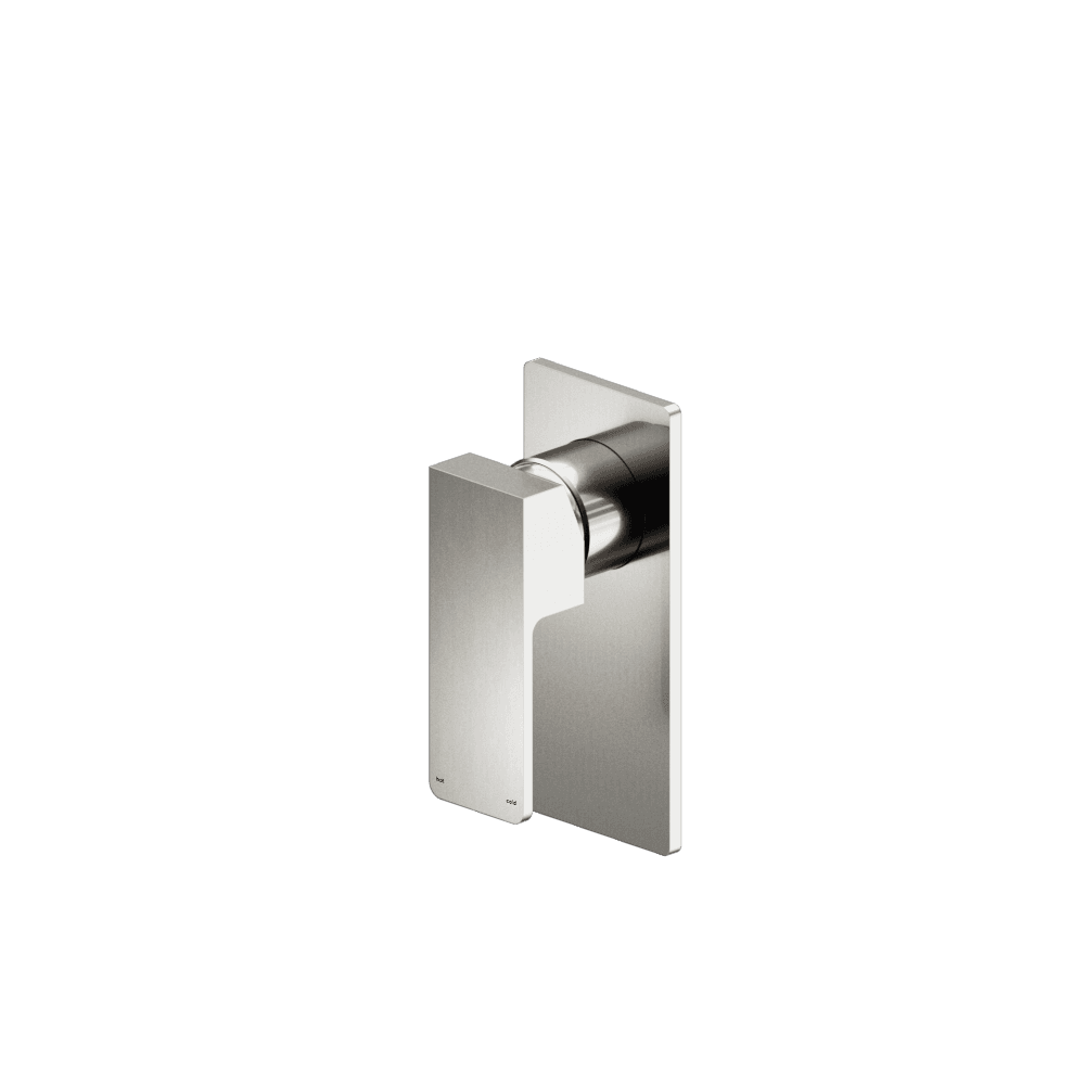 Nero Celia Shower Mixer Uni Body Rectangle Plate Brushed Nickel NR301511BBN