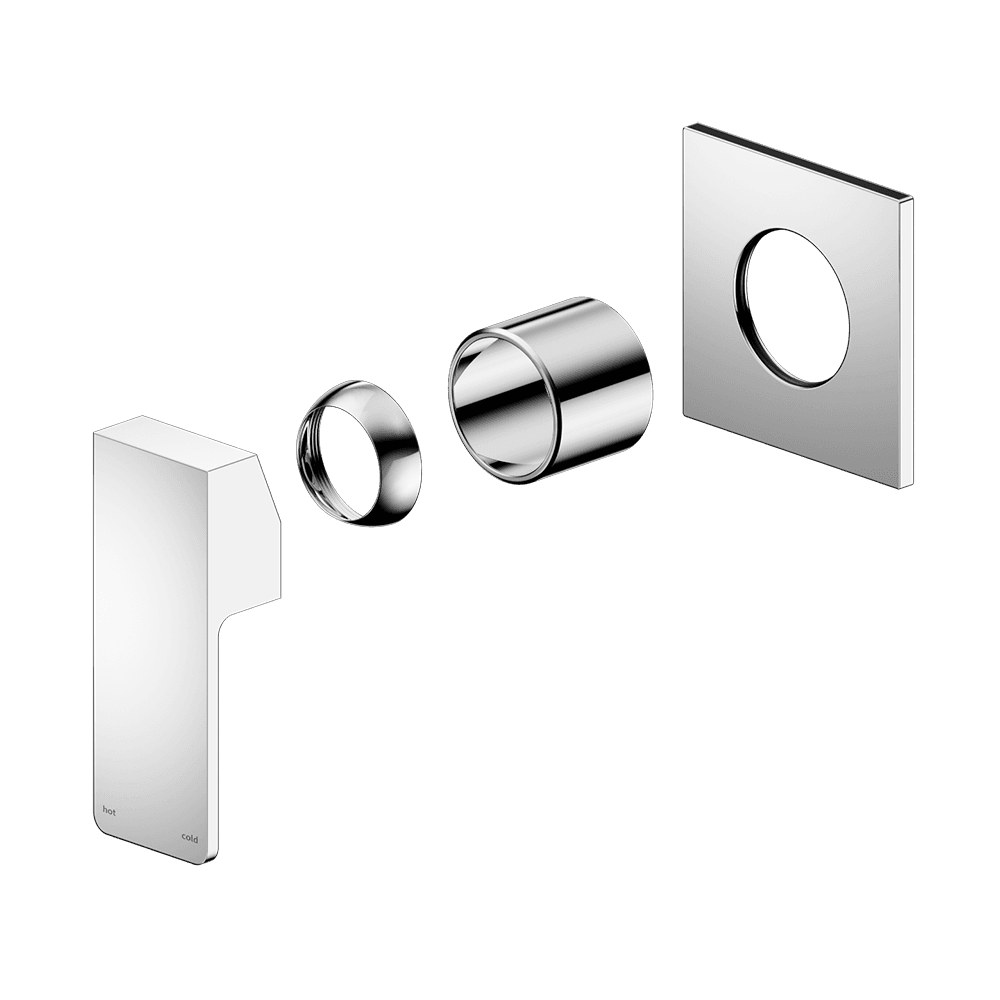 Nero Celia Shower Mixer Uni Body Square Plate (Trim Kit Only) Chrome NR301511TCH