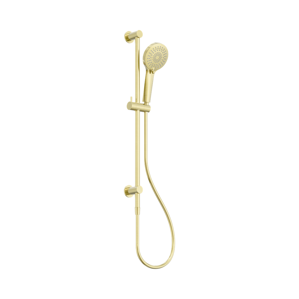 Nero 3 Function Shower Rail Set Brushed Gold NR314ABG