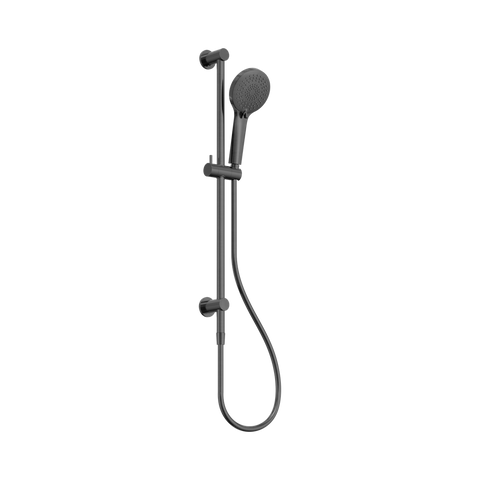 Nero 3 Function Shower Rail Set Gunmetal NR314AGM