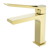 Nero Bianca Care Basin Mixer Brushed Gold NR321502ABG