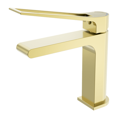 Nero Bianca Care Basin Mixer Brushed Gold NR321502ABG