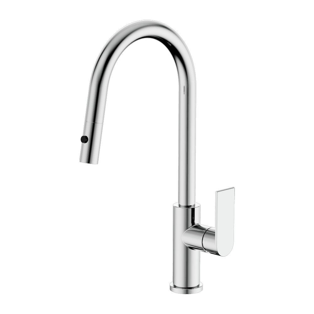 Nero Bianca Pull Out Sink Mixer w/Vegy Spray Function Chrome NR321508CH