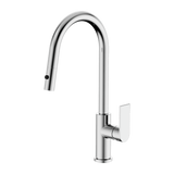 Nero Bianca Pull Out Sink Mixer w/Vegy Spray Function Chrome NR321508CH