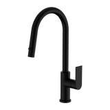 Nero Bianca Pull Out Sink Mixer w/Vegy Spray Function Matte Black NR321508MB