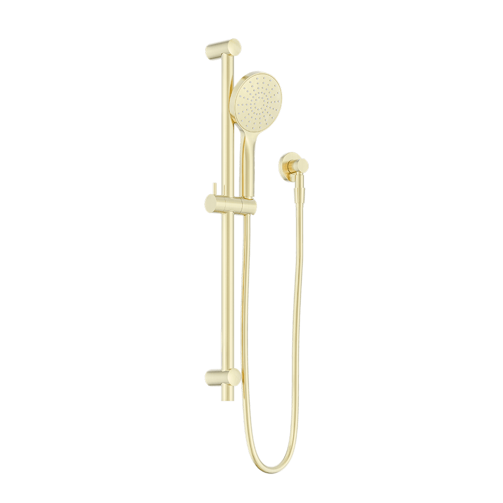 Nero Dolce 2 Rail Shower Set Single Function Hand Set Brushed Gold NR322BG