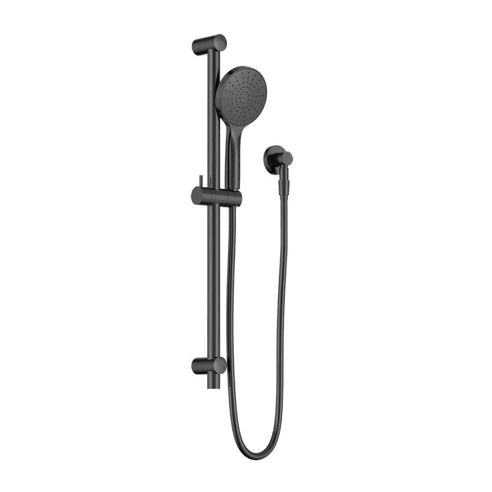 Nero Dolce 2 Rail Shower Set Single Function Hand Set Gunmetal NR322GM
