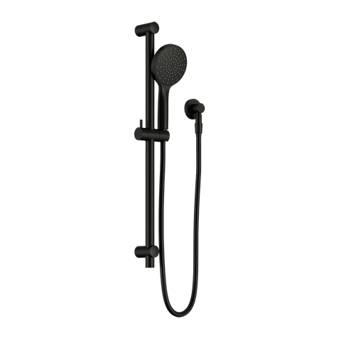 Nero Dolce 2 Rail Shower Set Single Function Hand Set Matte Black NR322MB