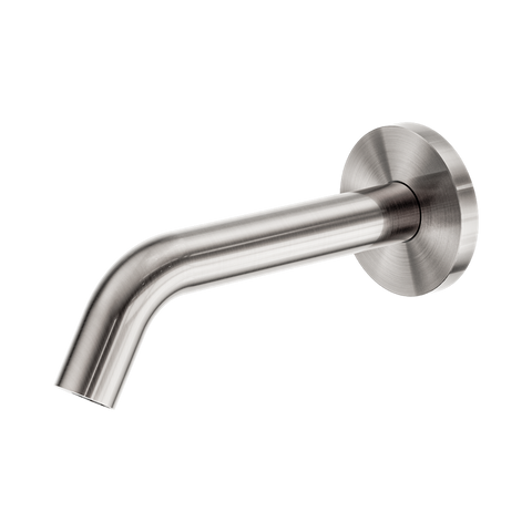 Nero Mecca Wall Mount Sensor Tap 80mm Plate Brushed Nickel NR405BN