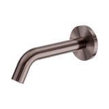 Nero Mecca Wall Mount Sensor Tap 80mm Plate Brushed Bronze NR405BZ