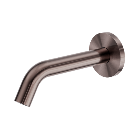 Nero Mecca Wall Mount Sensor Tap 80mm Plate Brushed Bronze NR405BZ