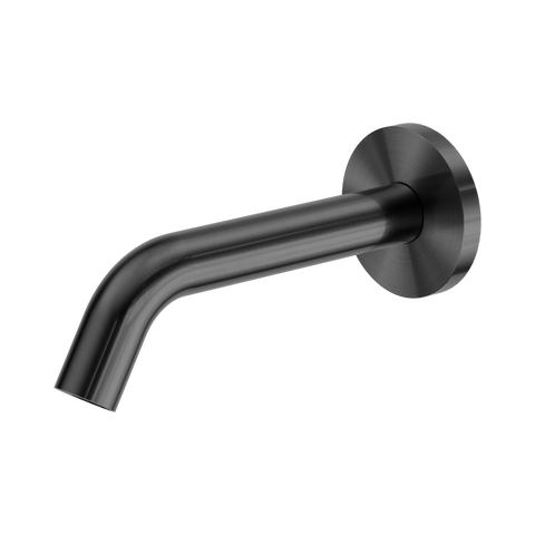 Nero Mecca Wall Mount Sensor Tap 80mm Plate Gunmetal NR405GM
