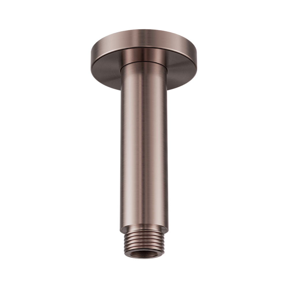 Nero Round Ceiling Arm 100mm Length Brushed Bronze NR503100BZ
