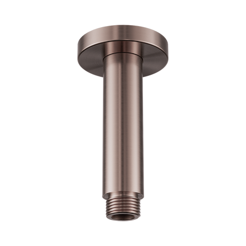 Nero Round Ceiling Arm 100mm Length Brushed Bronze NR503100BZ