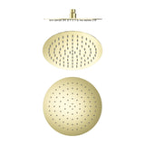 Amelie Royale Round Shower 250mm Brushed Gold BDO507036BG