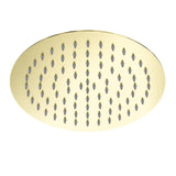 Amelie Royale Round Shower 250mm Brushed Gold BDO507036BG