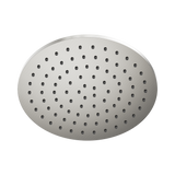 Nero Round 250mm 2 Shower Head Stainless Steel Brushed Nickel NR507046BN