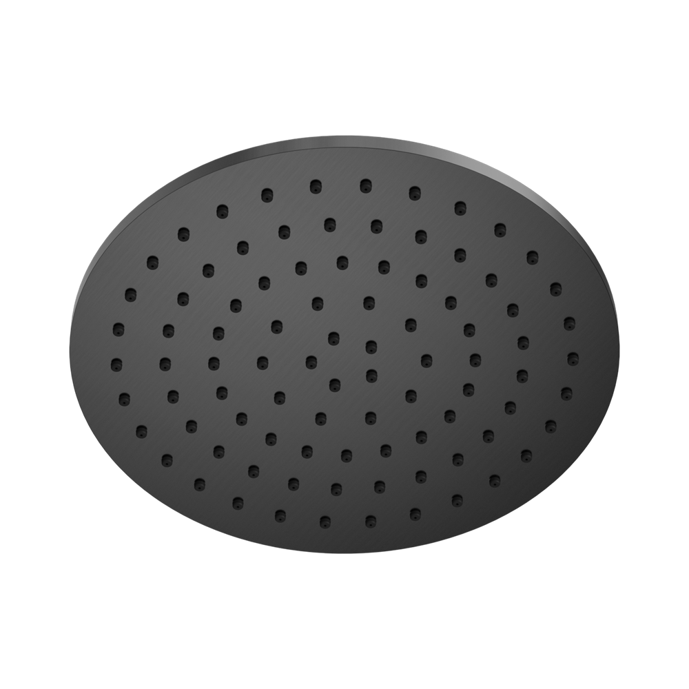 Nero Round 250mm 2 Shower Head Stainless Steel Gunmetal NR507046GM