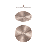 Nero Zen Round Shower Head 300mm Brushed Bronze NR508041BZ