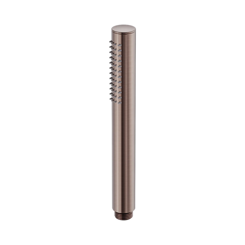 Nero Slim Round Metal Tube Handset Only Brushed Bronze NR508055BZ