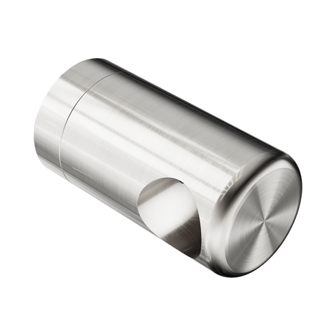 Nero Mecca Care Make Your Own 25mm Grab Rail End Bracket Brushed Nickel NR5390420BN