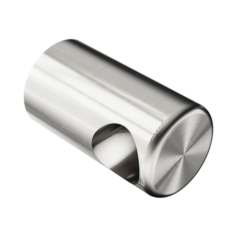 Nero Mecca Care Make Your Own 32mm Grab Rail End Bracket Brushed Nickel NR5390427BN