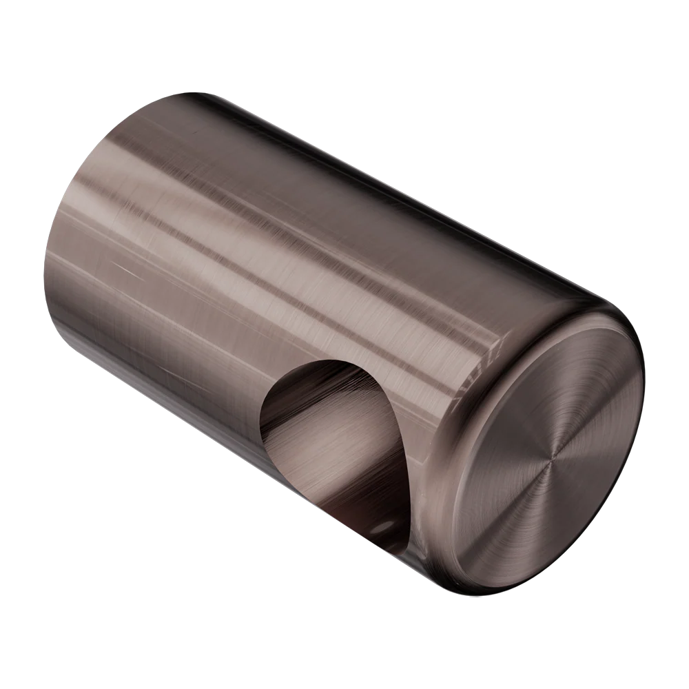 Nero Mecca Care Make Your Own 32mm Grab Rail End Bracket Brushed Bronze NR5390427BZ
