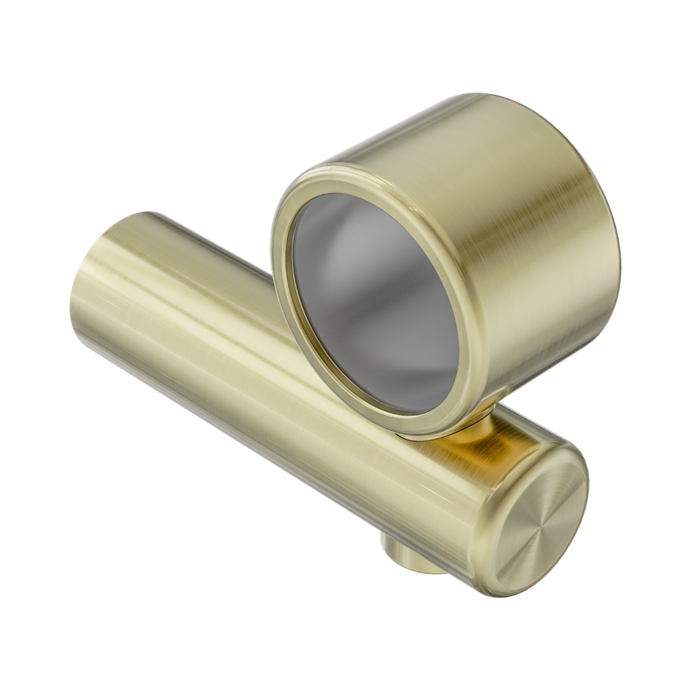 Nero Mecca Care Make Your Own 32mm Grab Rail Undermount MidBracket Brushed Gold NR5390429BG